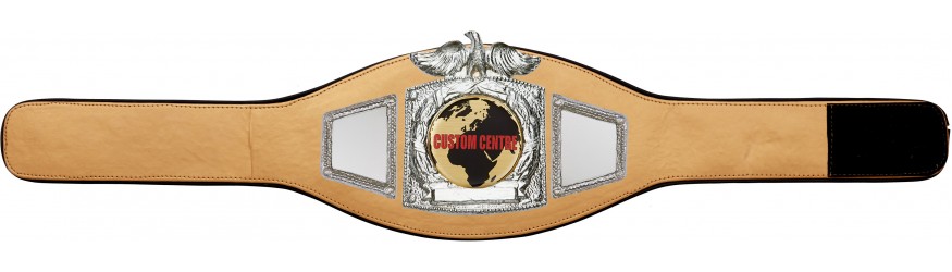 PROEAGLE CUSTOM CHAMPIONSHIP BELT - PROEAGLE/S/CUSTOM - AVAILABLE IN 6+ COLOURS